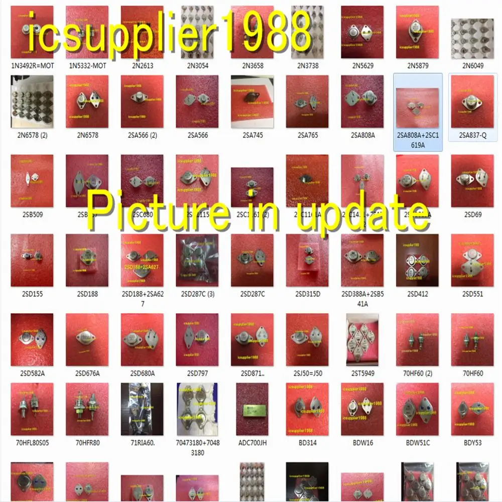 

BU208D 2SB338 2SB337 2SD384 2SD385 BUX14 BUX13 BUX12