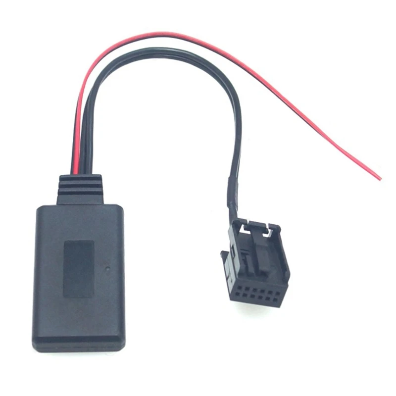 

6000CD Bluetooth AUX Input Adapter Smartphone Calling Handsfree Microphone Cable for Fo rd focus