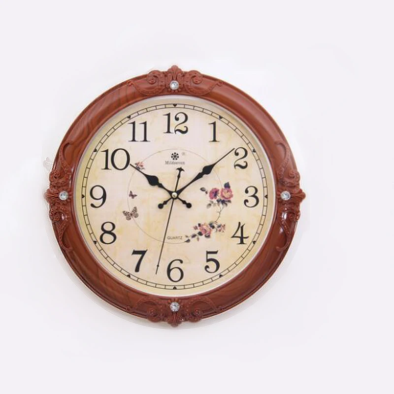 Часы настенные европейские модные креативные электронные кварцевые часы для