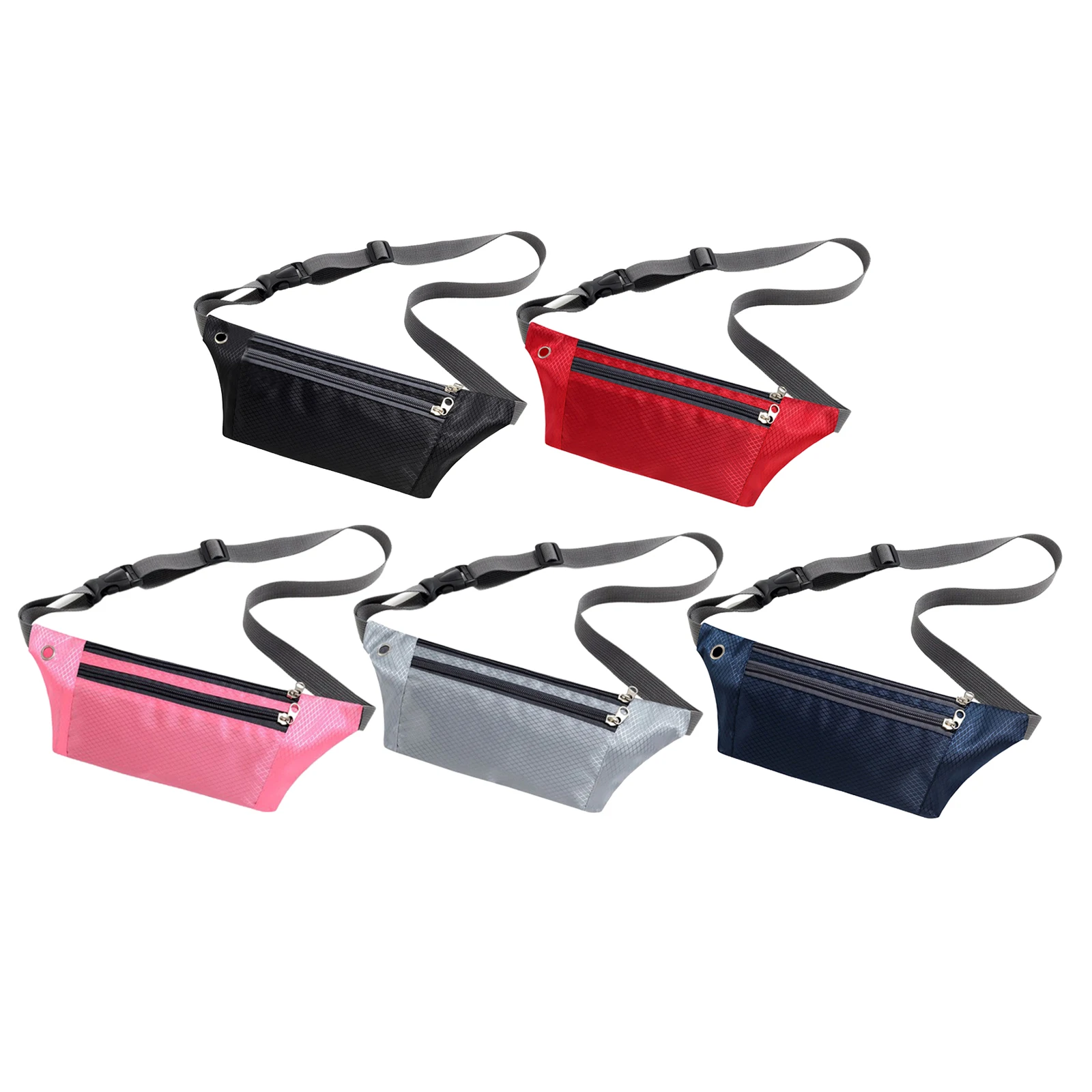

Running Waist Bag Belt Fanny Pack Money Phone Holder for Gym Cycling Walking