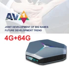 ТВ-приставка A95X F4 Amlogic S905X4 Android 10 RGB Light 4G 64 ГБ 32 ГБ Двойной Wi-Fi Youtube медиаплеер ТВ-приставка A95XF4 4 ГБ 32 ГБ ТВ-приемник
