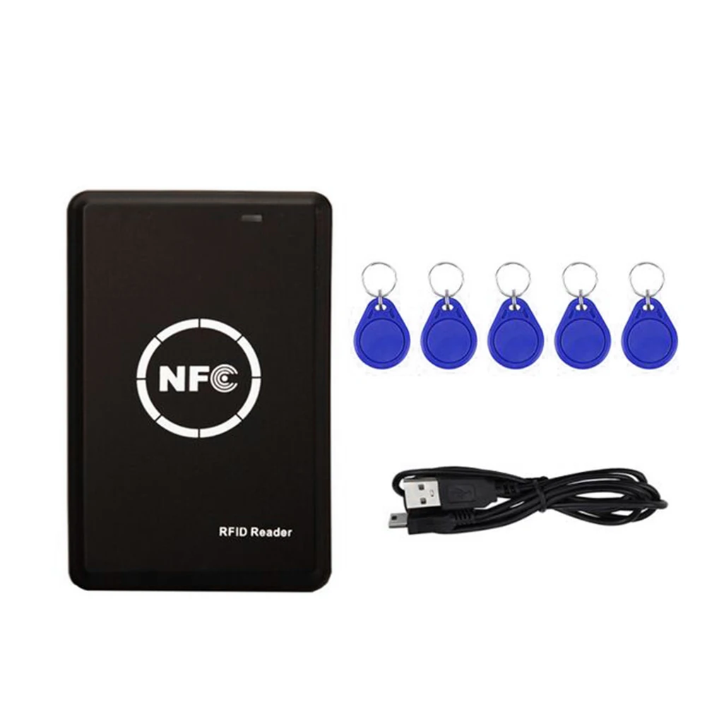 

Reader USB Port EM4100 TK4100 Key Fob NFC Smart Card 125khz ID Contactless Sensitivity Smart Card Support Window System Linux