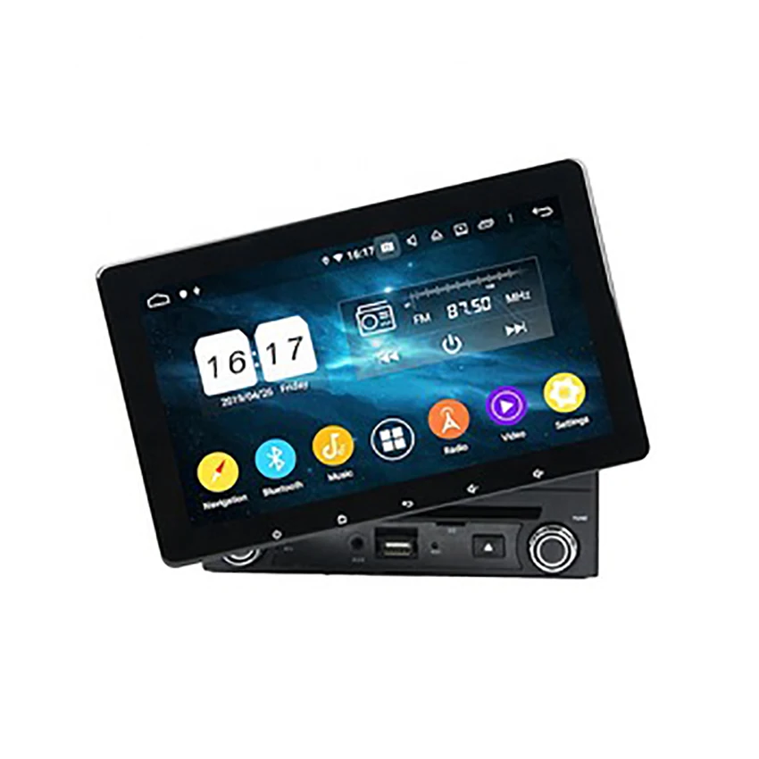 DVD-проигрыватель для автомобиля KD-8080 дюйма Rockchip PX5 Cortex A53 8-ядерный регулировка