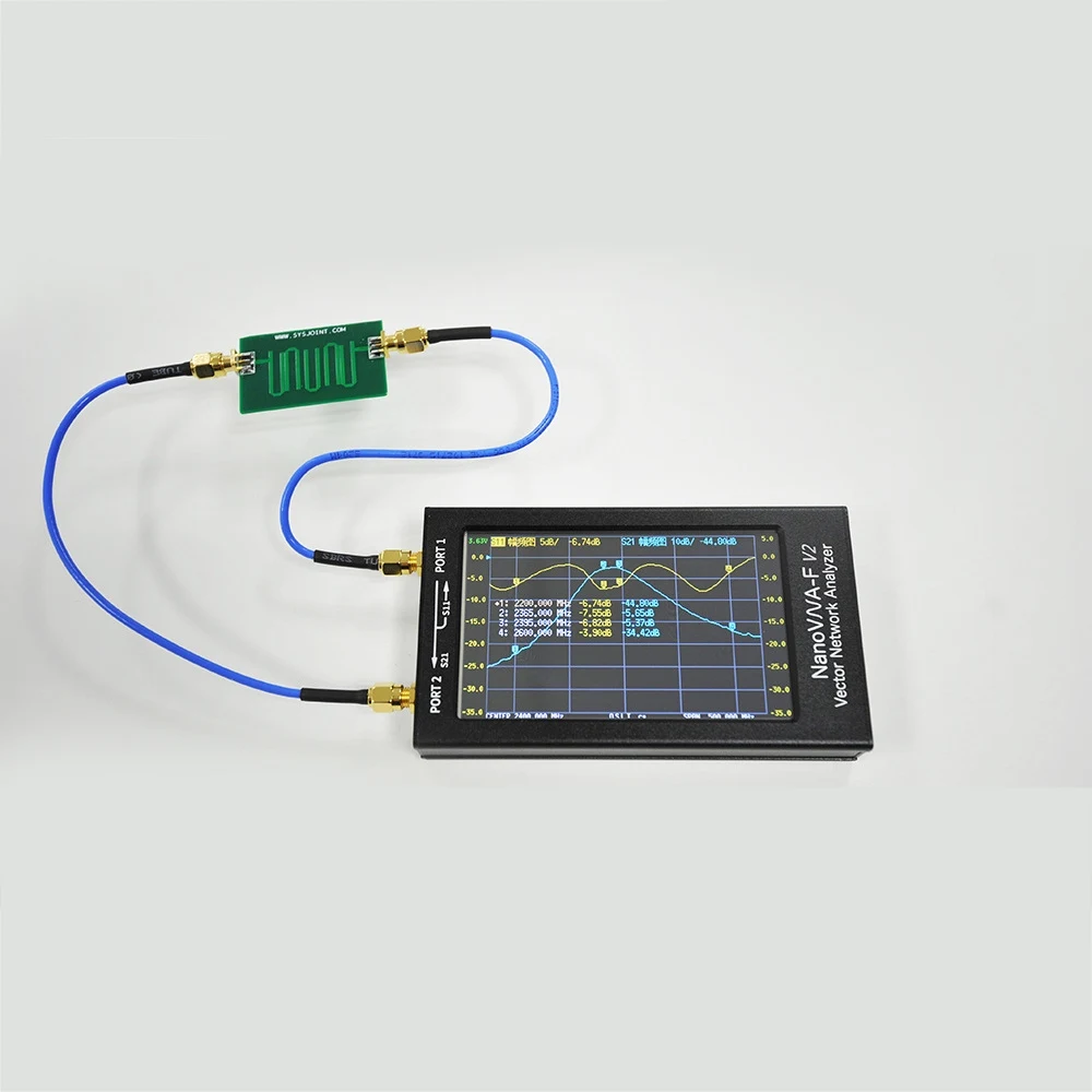 Вектор сетевой анализатор для S A 2 NanoVNA F V2 50kHz3GHz цифровой тестер HF VHF Любительская