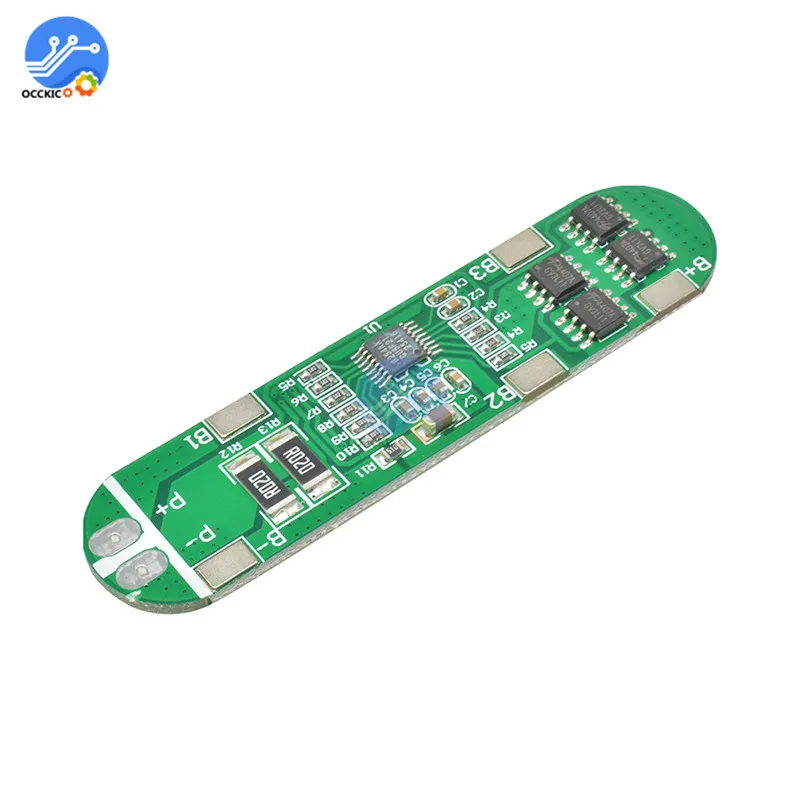 Bms 4S 18650 Защитная плата для литий ионных и литиевых батарей 6A PCM защитный модуль
