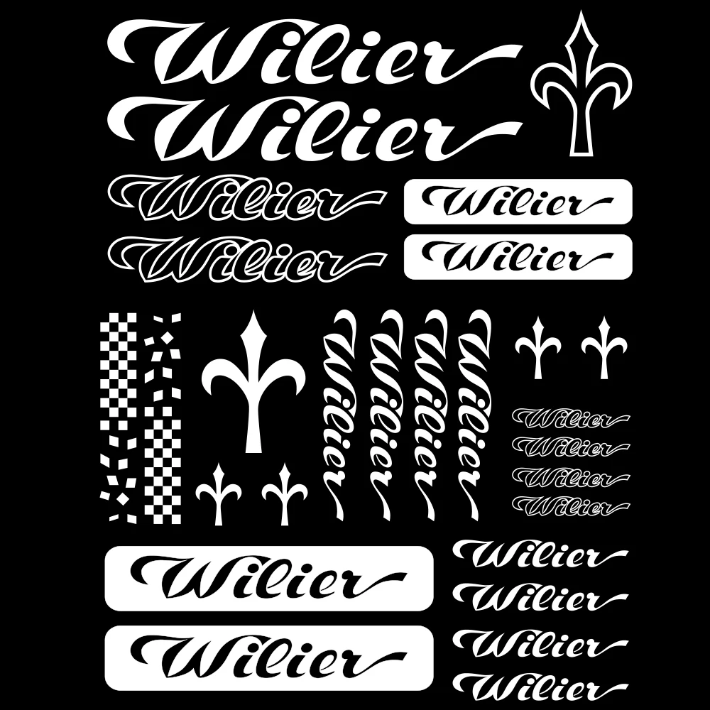 

32 см * 41 см, совместимые с наклейками Wilier, велосипедные наклейки, велосипед MTB BCD BIKE, 28 шт.