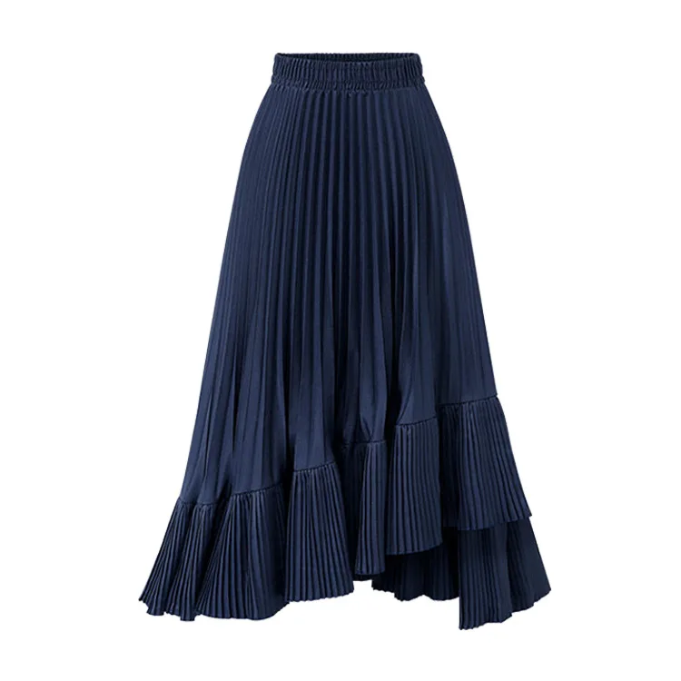 

summer fashion women's skirt plaid denim zaraing female 2021 y2k mini high waist gothic fairy yarn a-line skirt