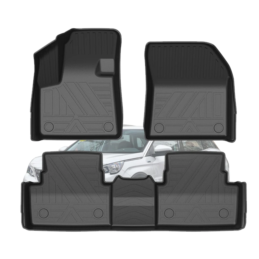

Fully Surrounded Special Auto Floor Liner For Peugeot 4008 2017-2020 5Seat Car Waterproof Non-Slip Foot Pad TPE Accessories