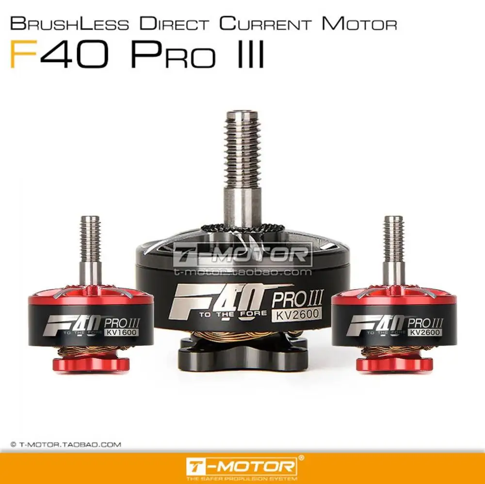 T-motor Tmotor F40 PRO III 2306 1600/2400 кв бесщеточный Электрический двигатель для гоночного дрона FPV рама для фристайла