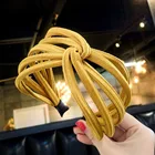 Повязка на голову женская, широкая, 1 шт.