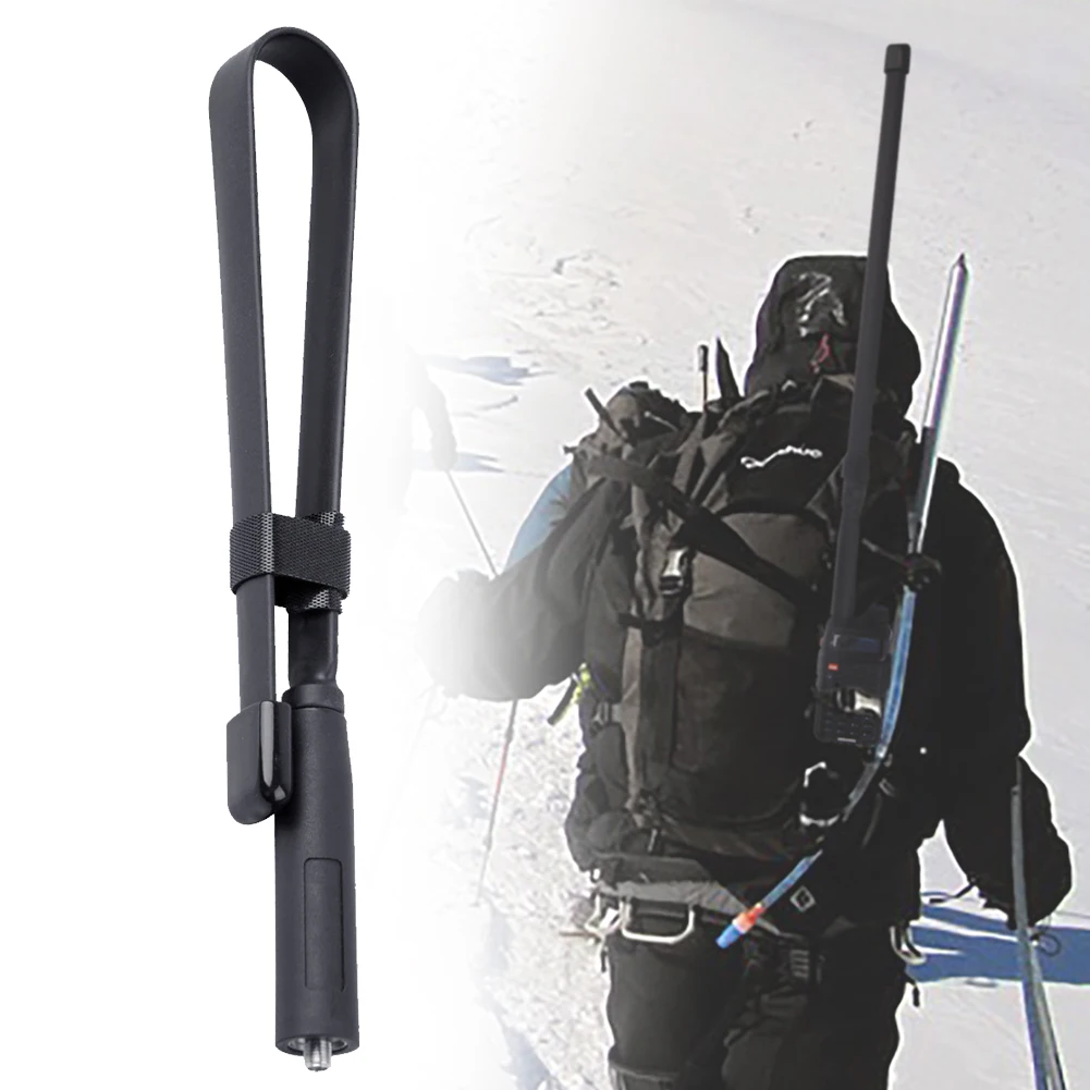 Уличная Гибкая портативная рация антенна удлиненная радио Складная SMA Женская