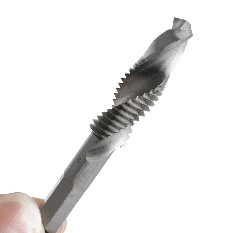 

6Pcs/Set High Speed Steel HSS 4241 Drill Bits Hex Shank Spiral Tap M3-M10
