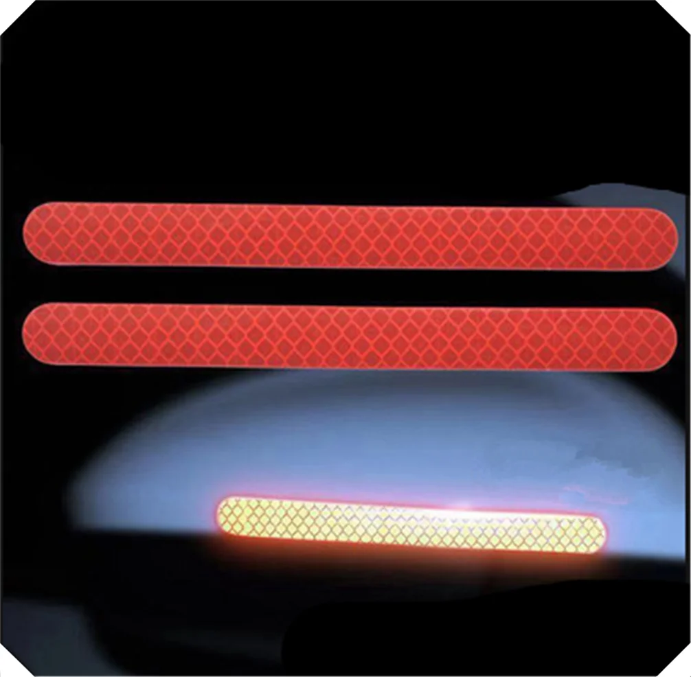 2 шт. автомобиля зеркало заднего вида светоотражающие наклейки авто аксессуары