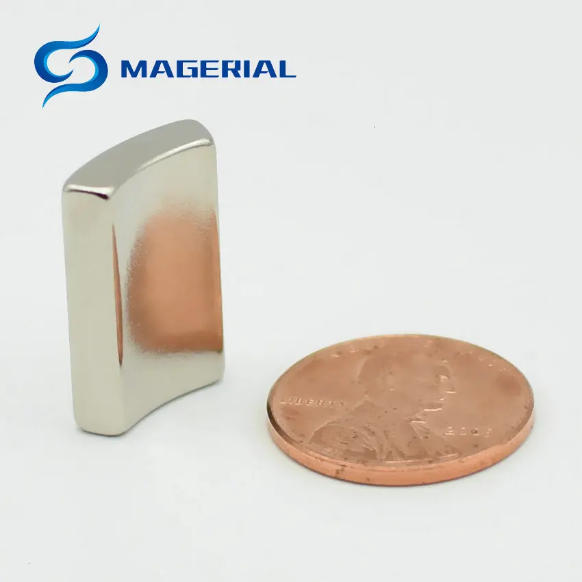 NdFeB магнит дуги OR18xIR14x45deg. x20 мм N42H сильный двигатель магнит для генераторов ветряной турбины Неодимовый Постоянный магнит