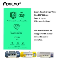 fonlyu global sunshine ss 890c pro max flexible hydrogel film curved flat front lcd protective film for tablet jiutu devia sheet