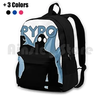 blu pyro team fortress 2 outdoor hiking backpack riding climbing sports bag tf2 pyro fire team fortress 2 tf2 blu red blue
