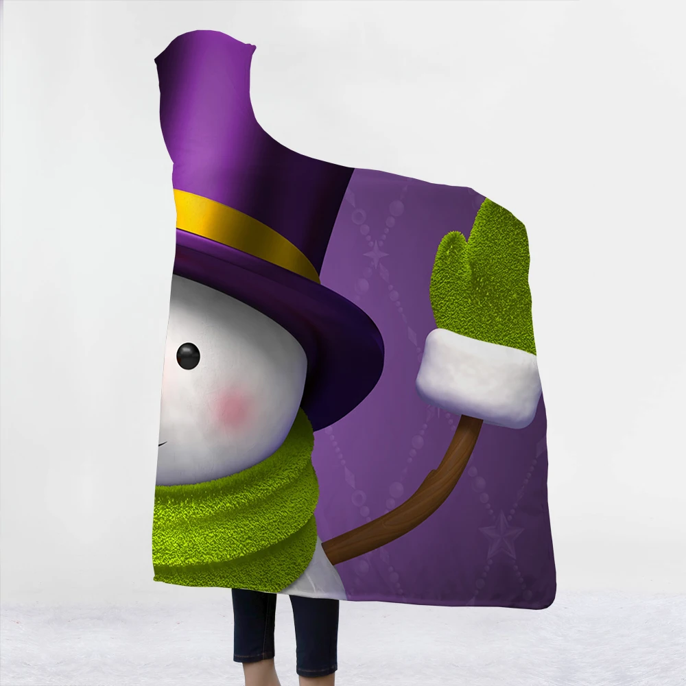 Теплое плотное рождественское одеяло из овечьей шкуры двухстороннее пушистое