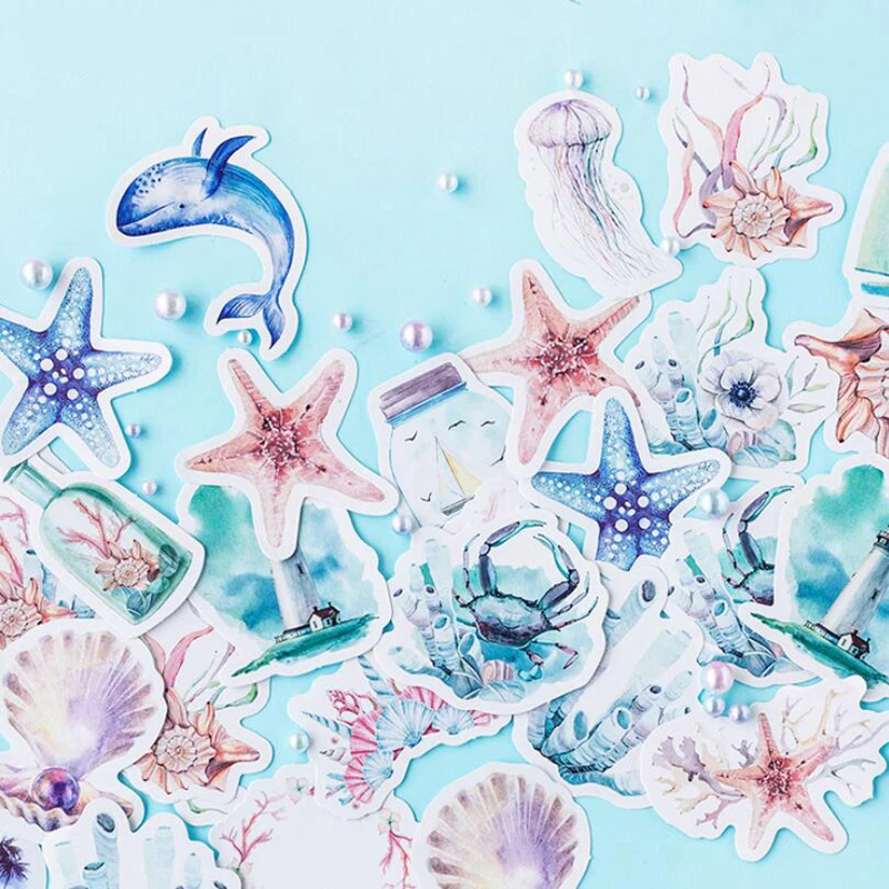 40 шт./упак. для путешествий декоративная Стикеры s милые канцелярские Скрапбукинг