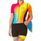 Цельнокроеный спортивный костюм на заказ, Женский костюм для езды на велосипеде, костюм для езды на велосипеде, летний костюм, женская футболка