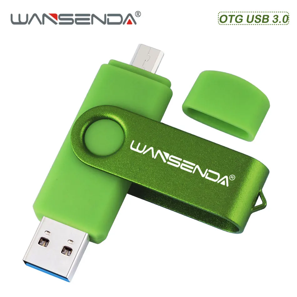 WANSENDA usb 3 0 USB флеш накопитель OTG 256 ГБ 128 64 32 16 ГБ|USB флэш-накопители| |