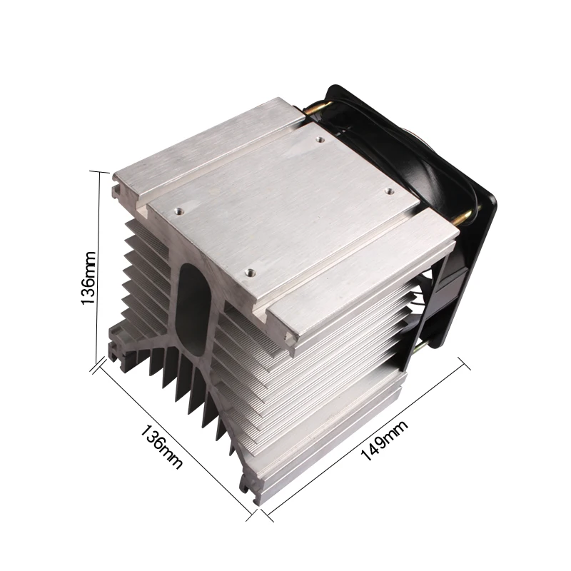 Y-110 промышленный радиатор SSR твердотельное реле с вентилятором и