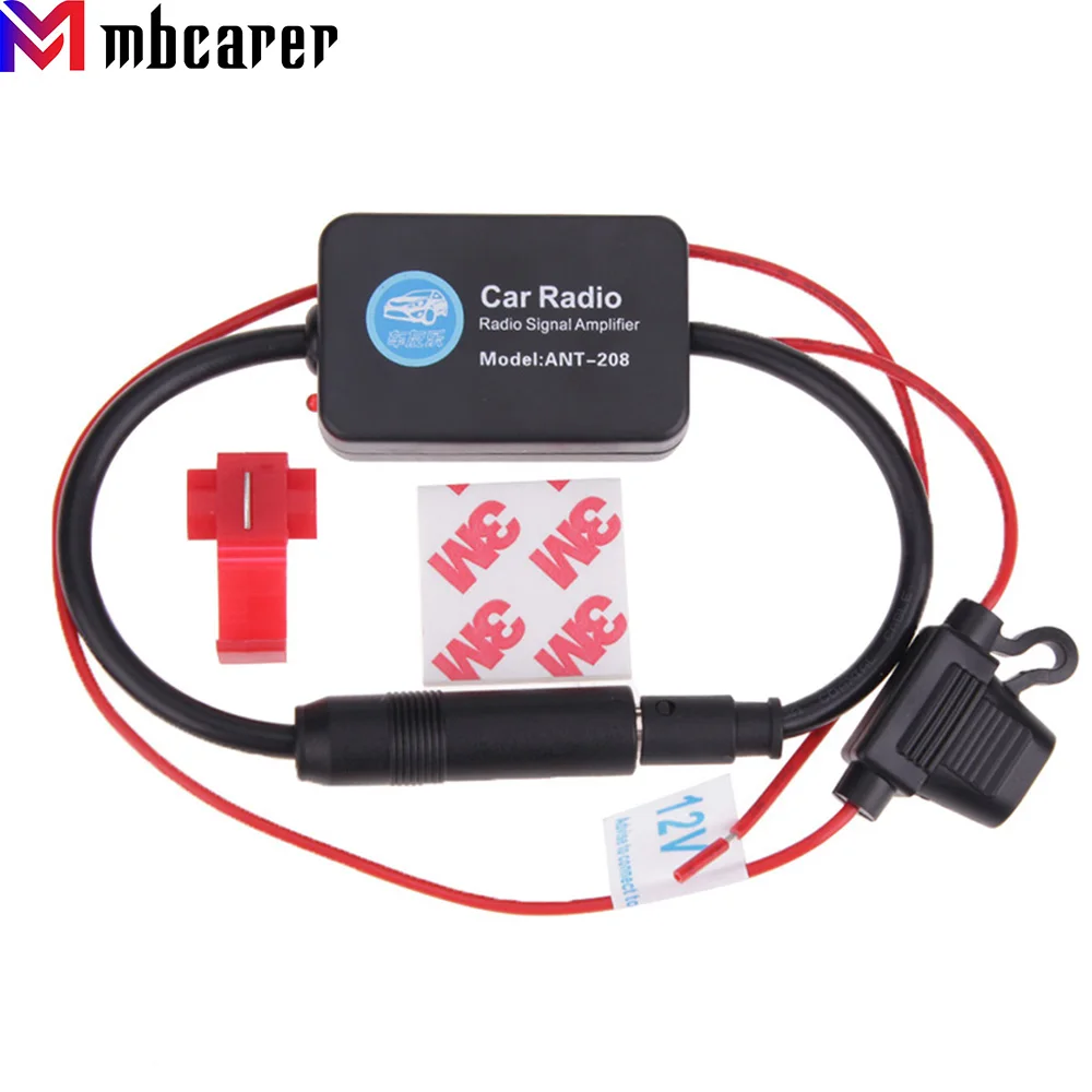 Универсальные автомобильные радиоантенны 12 В автомобильная FM антенна усилитель