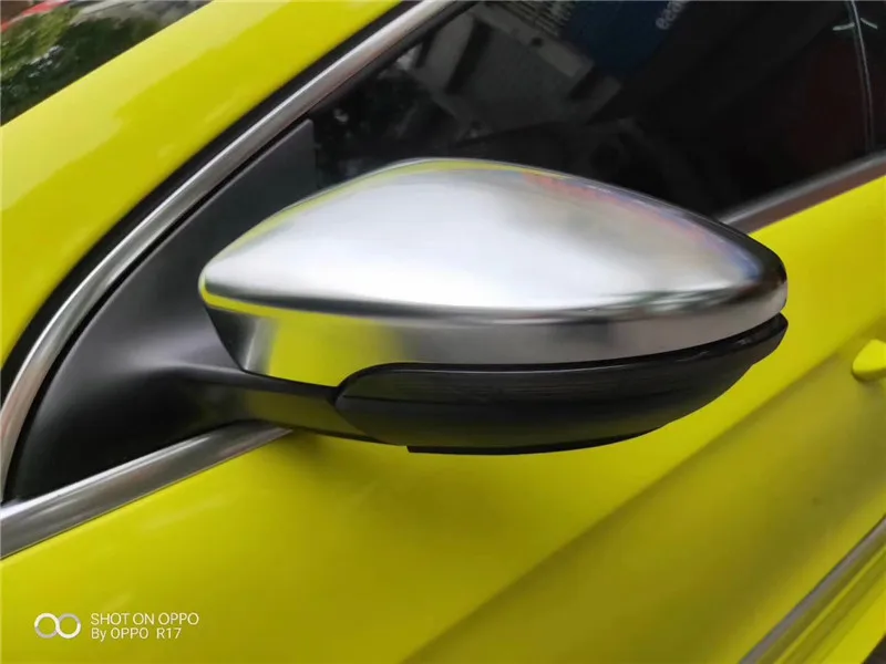 Для V W Passat B7 Sagitar Scirocco Beetle Bora Ctrek CC EOS зеркальная крышка s Матовая Серебристая