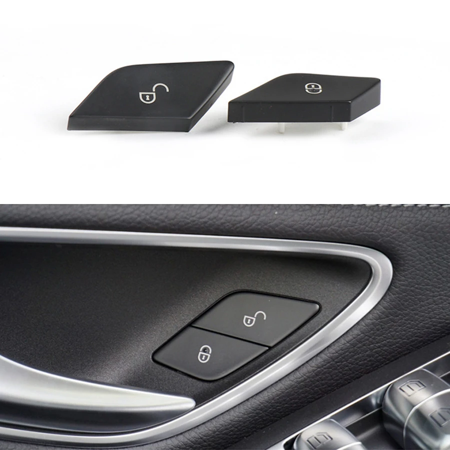 

Левая передняя дверь блокировка кнопка переключатель ремонт крышки для Mercedes Benz C-Class W205 GLC-Class W253 2059055251