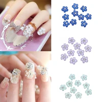 shiny glitters flower 3d crystal stones nail art decoration women beauty women beauty nail pearls manicure decor diy tools