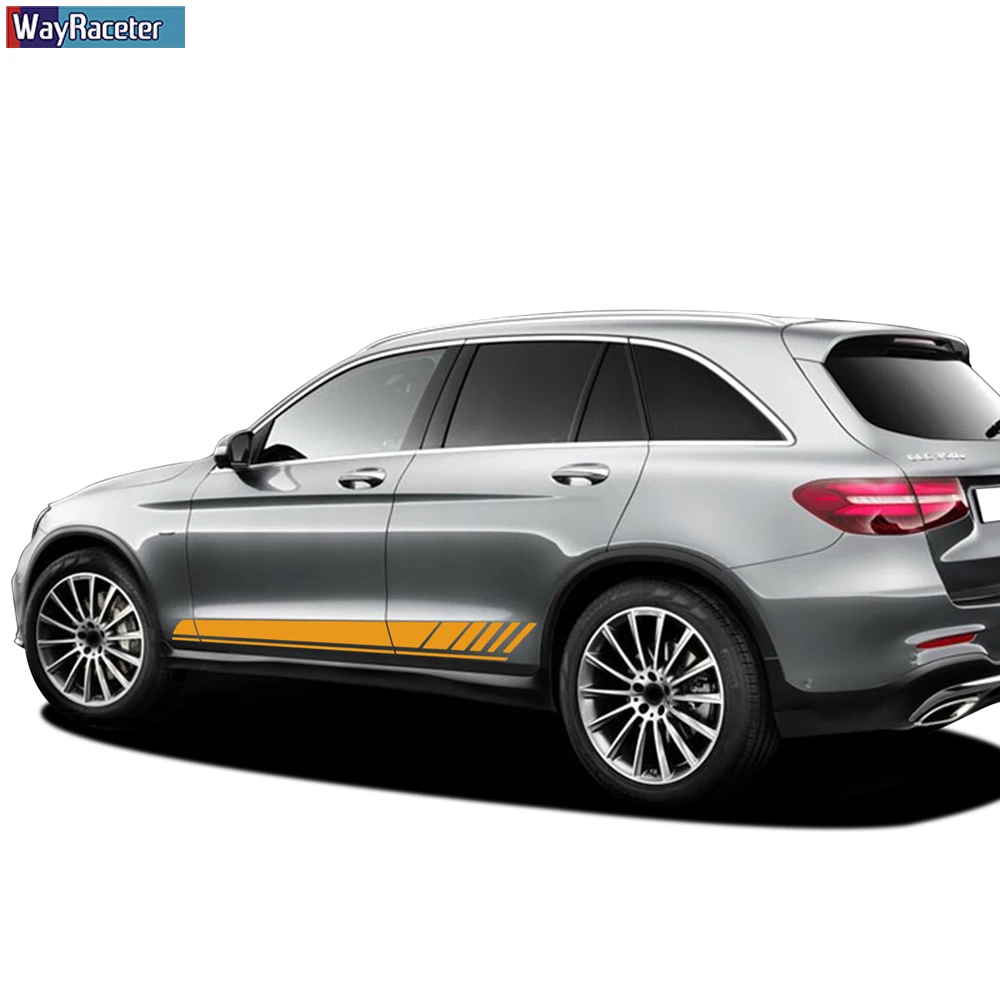 Наклейка на юбку с боковыми полосками Edition 1 наклейка для Mercedes Benz GLC Class X253 Coupe C253