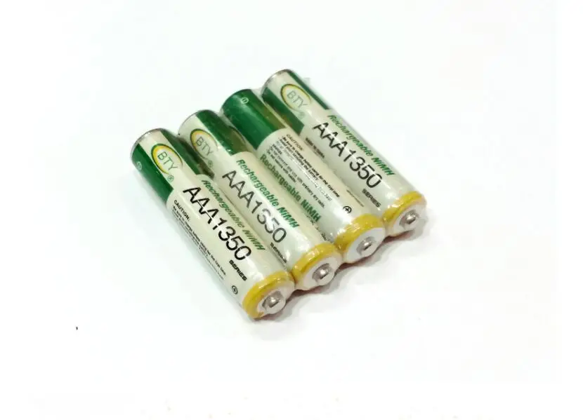 4-20PCS AAA battery Ni-MH 1.2V 1800 mAh AAA1350 Rechargeable battery for Clocks, mice, computers, toys so on