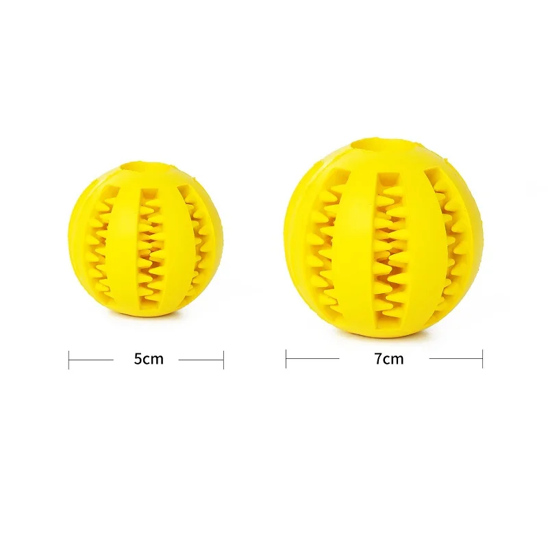 Игрушка для собаки Интерактивная резиновая игрушка 5/7 см шарики собак кошек