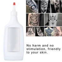 360ml black professional fast coloring semi permanent tattoo ink body paint pigment body art makeup beauty black ink supplies