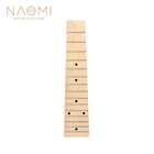 Искусственная Кленовая древесина NAOMI 21 '', 15 ладов, фингерборд с черными точками, инкрустация 21 дюйм Uke