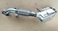 1205100xpw01a pre catalytic converter assembly for greatwall pao