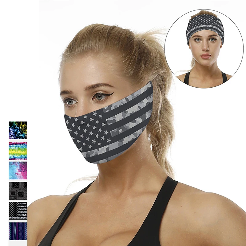 1 шт. Женская/мужская повязка на голову хлопковая от пота для занятий йогой