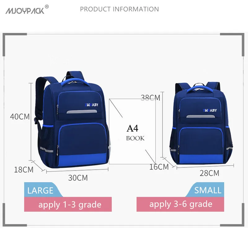 

1-6 Grade Boy Orthopaedics School Backpacks Children School Bags Orthopedic Backpack For Girl Boys Kids Satchel Knapsack Mochila