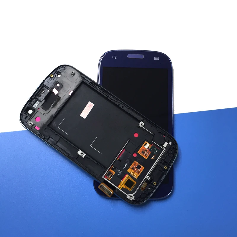 I9300 дисплей для Samsung Galaxy S3 i9300 ЖК-дисплей сенсорный экран дигитайзер с домашней