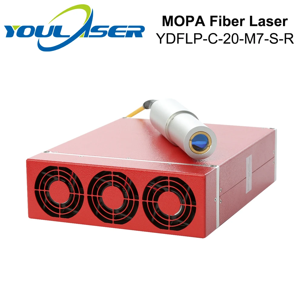 YOULASER JPT YDFLP-C-20-M7-S-R MOPA волоконно-лазерный модуль шириной импульса 20 Вт с красной