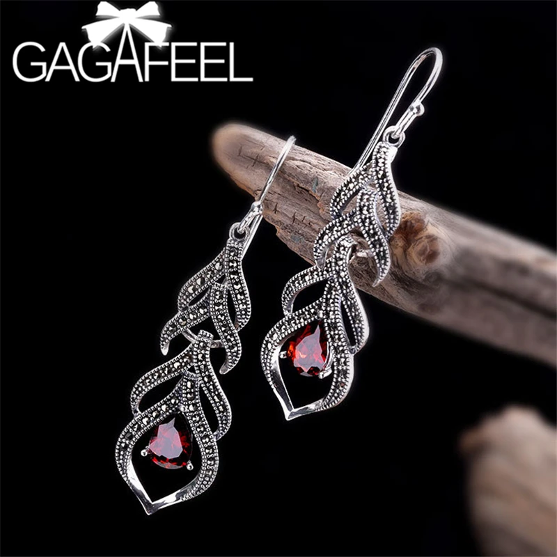 GAGAFEEL богемные длинные серьги с кисточками Винтажные Ювелирные изделия из