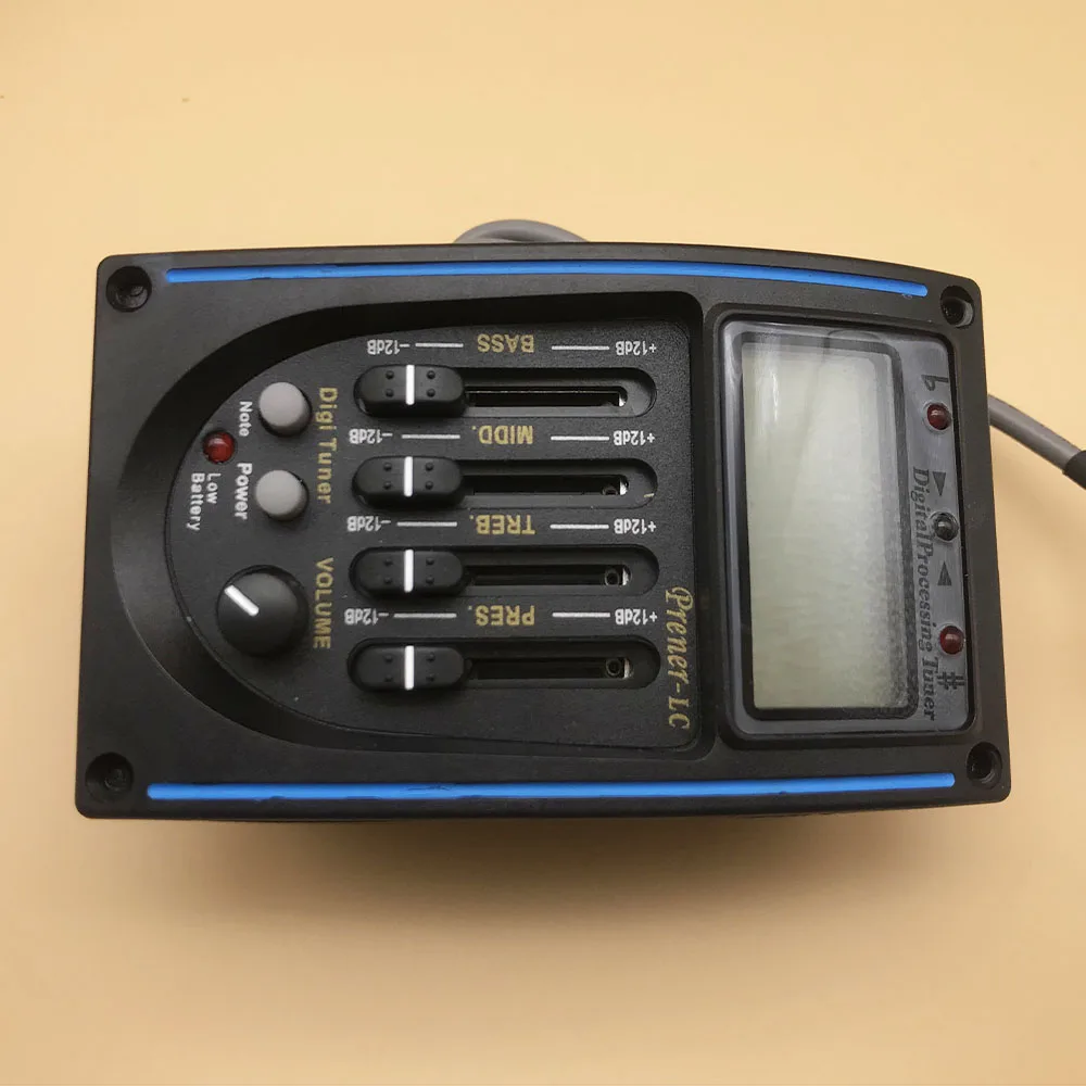 5/10 шт./набор LC-5 5 полос акустической гитары Пикап эквалайзер предусилитель