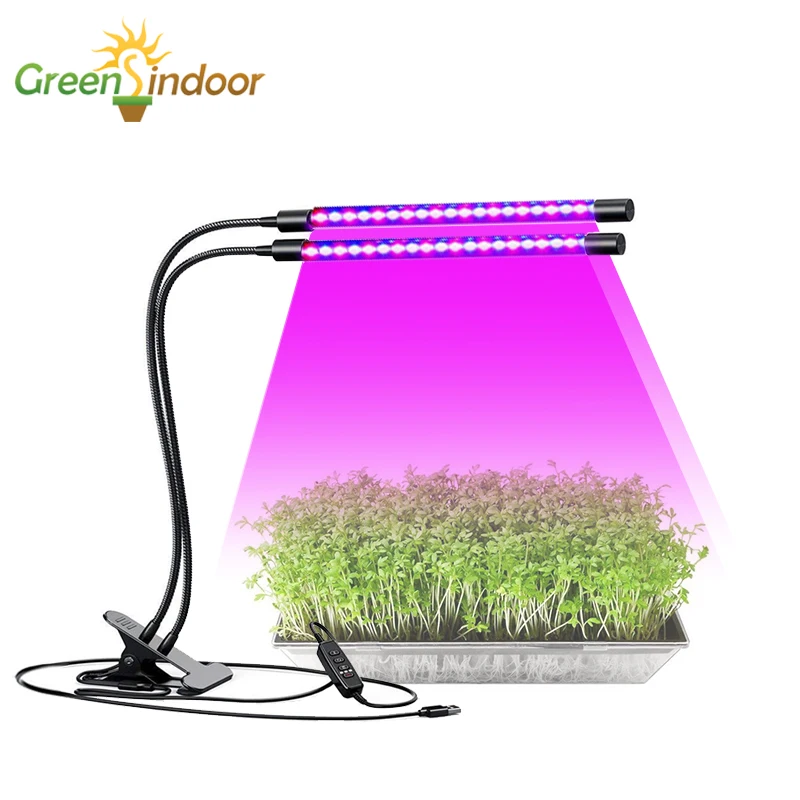 Светодиодная лампа для выращивания светильник таймер Фито лампы растений полный
