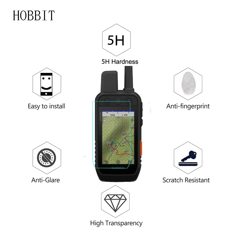 3 шт. HD Прозрачная пленка против царапин для Garmin Alpha 200i мировой ручной GPS ЖК нано