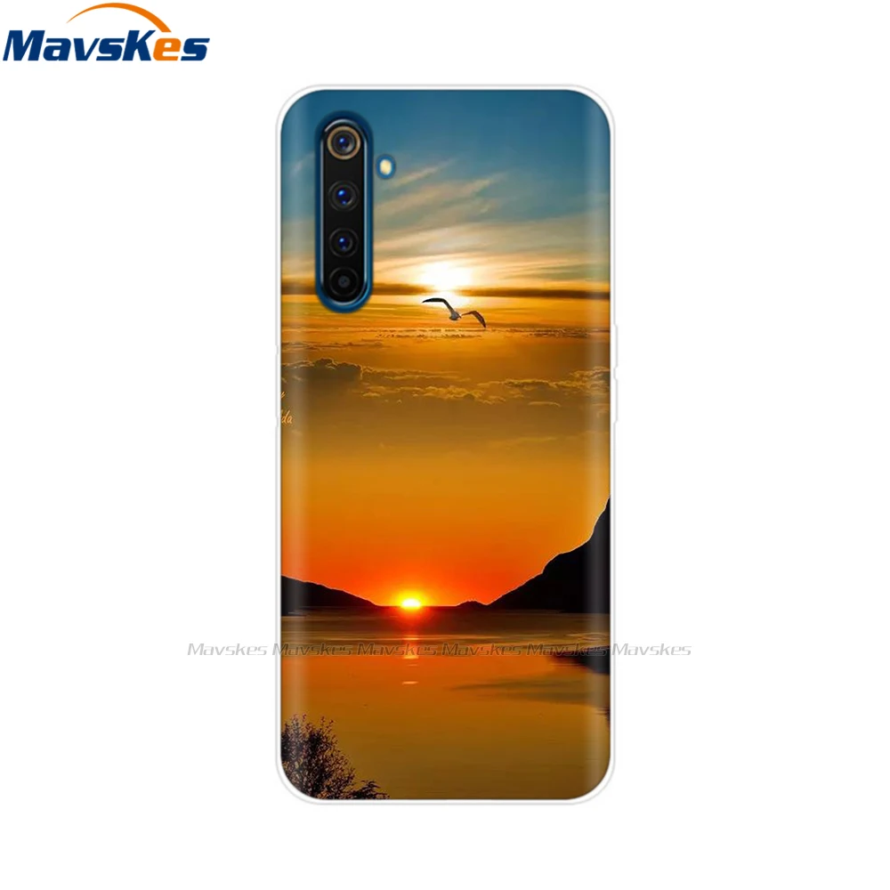 Чехол для Realme 6 мягкий силикон ТПУ чехол телефона Oppo Pro Realme6 | Мобильные телефоны и