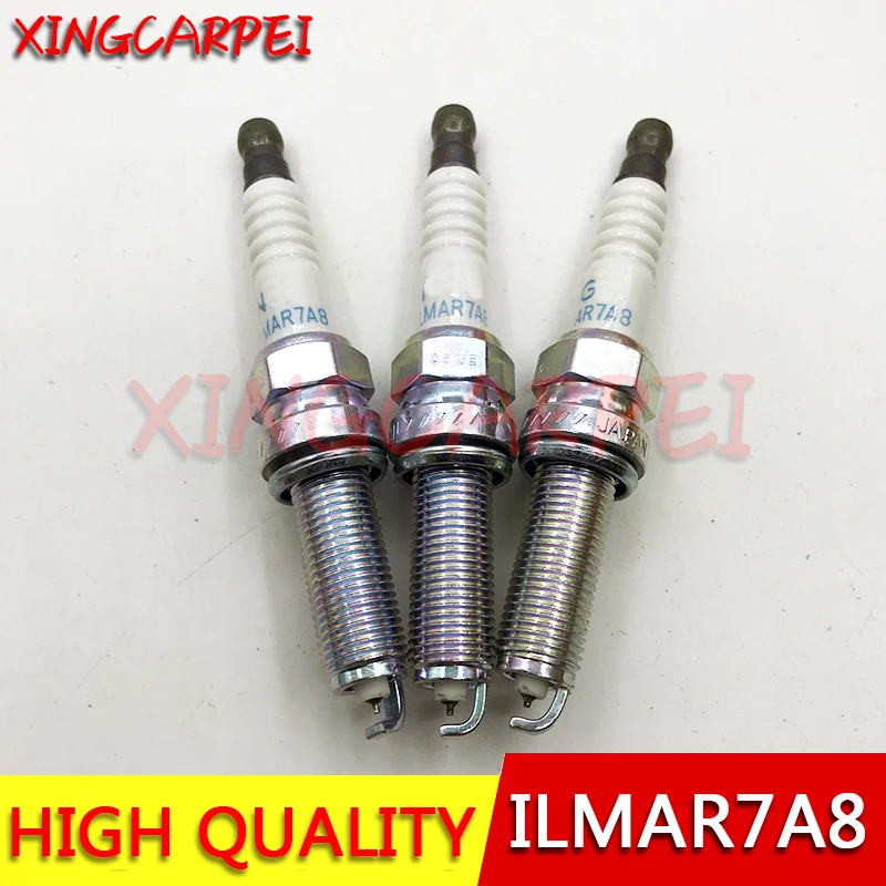 3 шт. Новый Иридиевый Свеча зажигания ILMAR7A8 90507 подходит для Suzuki INFINITI MAZDA B2401 4A00E 14 18