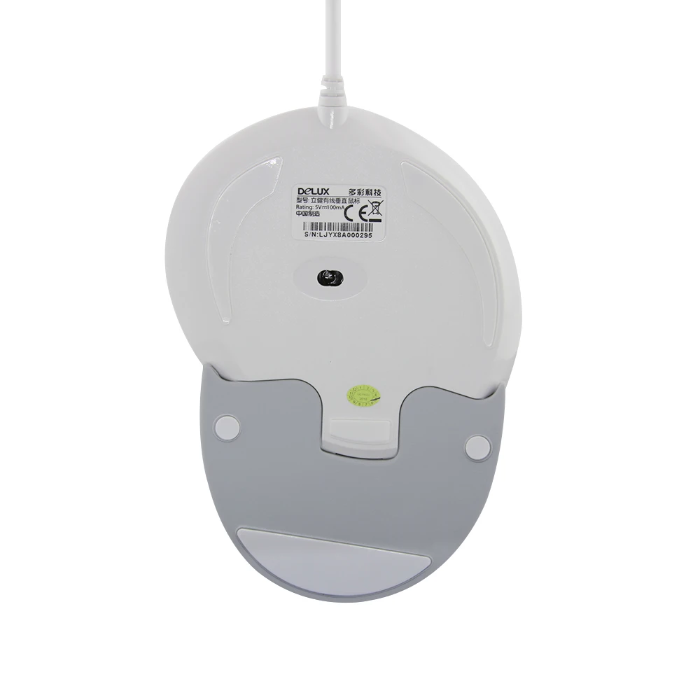 Delux M618 Вертикальная игровая мышь 1600DPI USB оптическая компьютерная Mause эргономичная