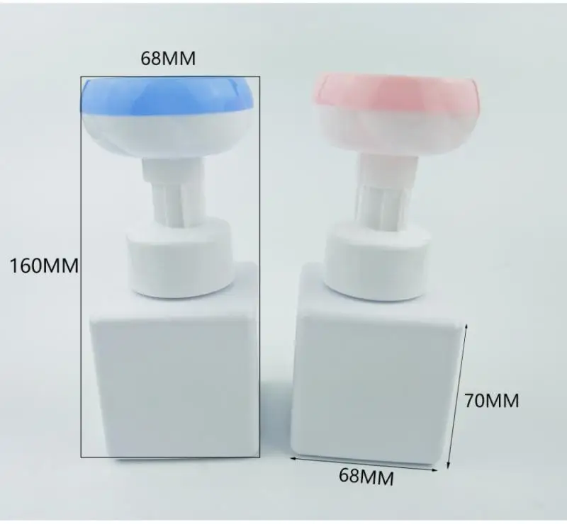

Creative Plastic Pressing Flower Foam Bottle Refillable Divided Bottle Bathroom Handmade Soap Shampoo Empty Bottle Sub-bottle