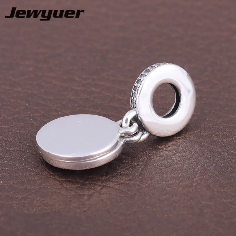 

Springtimne with Soft Pink Enamel charms 925 sterling silver jewelry fit charm beads bracelets necklaces pendant DIY DA167