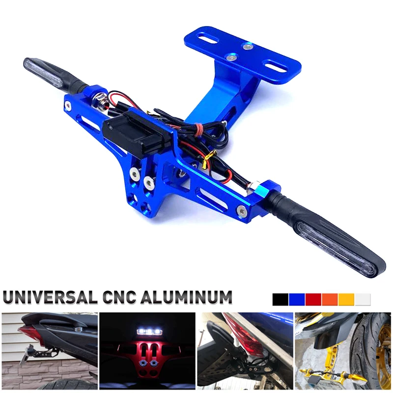 Светодиодный кронштейн для номерного знака алюминиевая рама с регулируемым