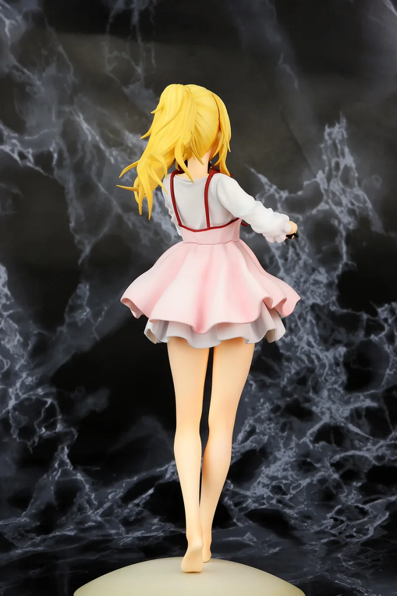Японская экшен ваша лежа в апреле Kaori Miyazono скрипка мультяшная кукла ПВХ фигурка